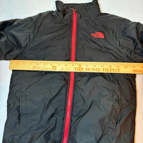 The North Face Girls Black Pink Jacket Coat Size Medium 10/12 - Picture 3 of 6